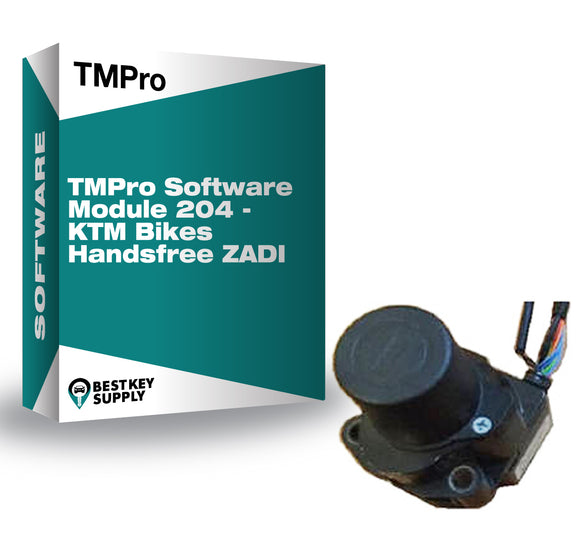 TMPro Software Module 204 - KTM Bikes Handsfree ZADI