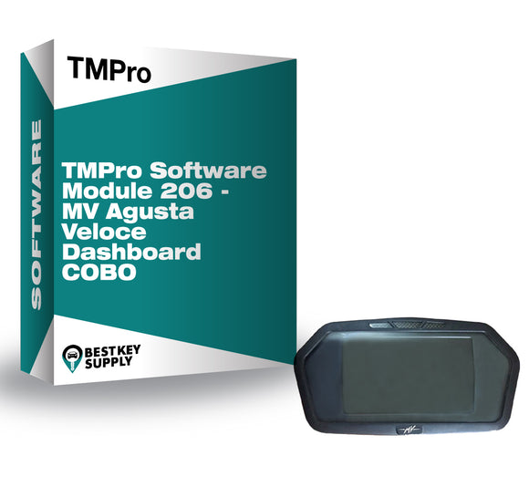 TMPro Software Module 206 - MV Agusta Veloce Dashboard COBO
