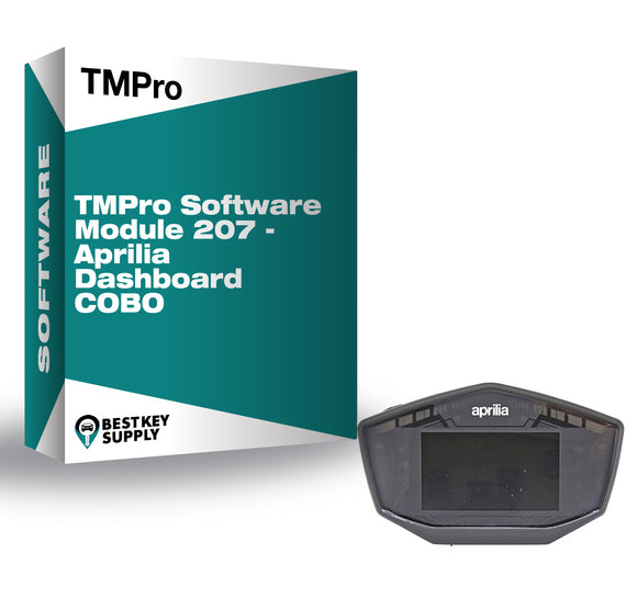 TMPro Software Module 207 - Aprilia Dashboard COBO
