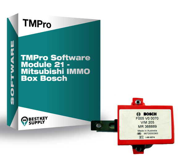 TMPro Software Module 21 - Mitsubishi IMMO Box Bosch