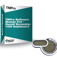 TMPro Software Module 210 - Ducati Scrambler 1100 Dashboard