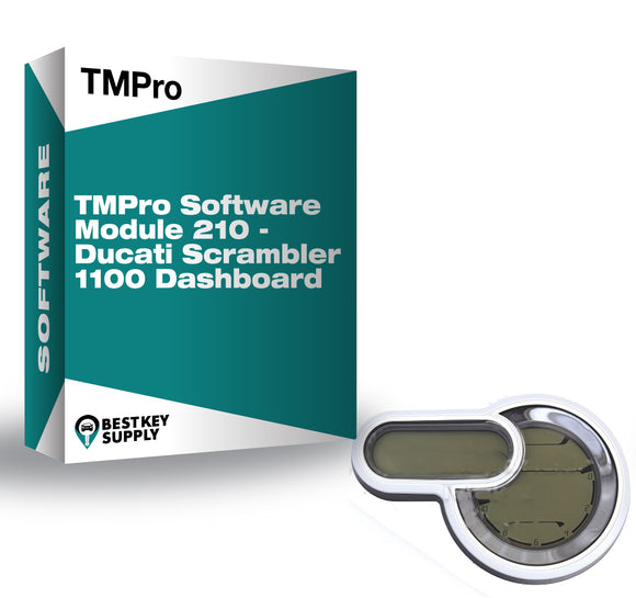 TMPro Software Module 210 - Ducati Scrambler 1100 Dashboard