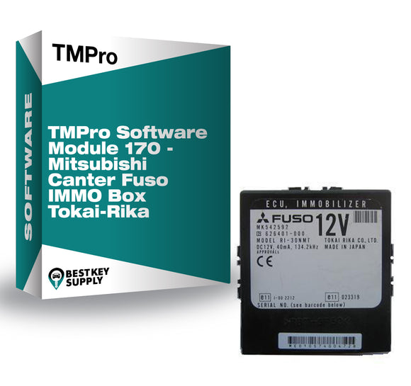 TMPro Software Module 170 - Mitsubishi Canter Fuso IMMO Box Tokai-Rika