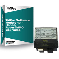 TMPro Software Module 17 - Honda, Rover IMMO Box Valeo