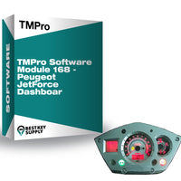 TMPro Software Module 168 - Peugeot JetForce Dashboard