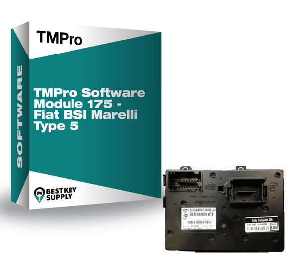 TMPro Software Module 175 - Fiat BSI Marelli Type 5