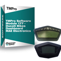 TMPro Software Module 177 - Ducati Bikes Dashboard MAE Electronics