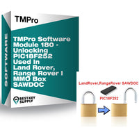 TMPro Software Module 180 - Unlocking PIC18F252 Used In Land Rover, Range Rover IMMO Box SAWDOC