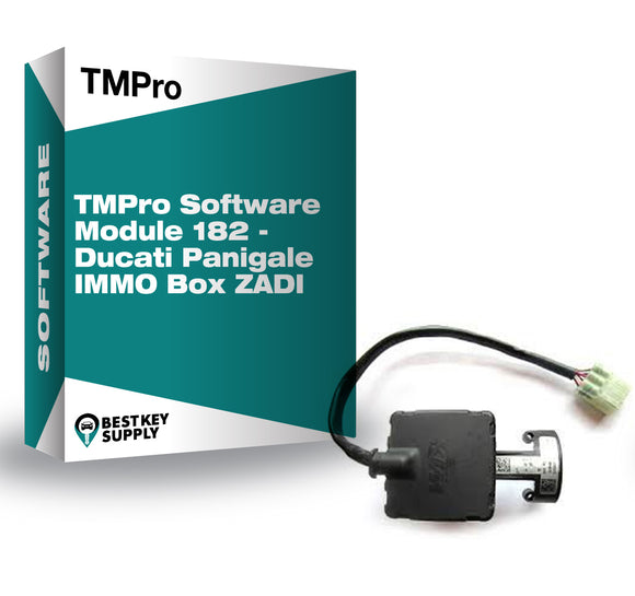 TMPro Software Module 182 - Ducati Panigale IMMO Box ZADI