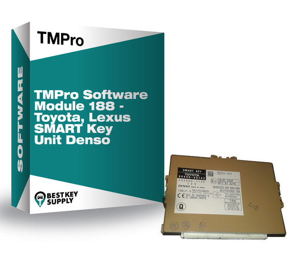 TMPro Software Module 188 - Toyota, Lexus SMART Key Unit Denso