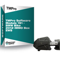 TMPro Software Module 191 - BMW Bike 2012 IMMO Box EWS