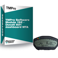 TMPro Software Module 192 - Ducati 821 dashboard MTA