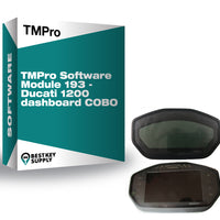 TMPro Software Module 193 - Ducati 1200 dashboard COBO