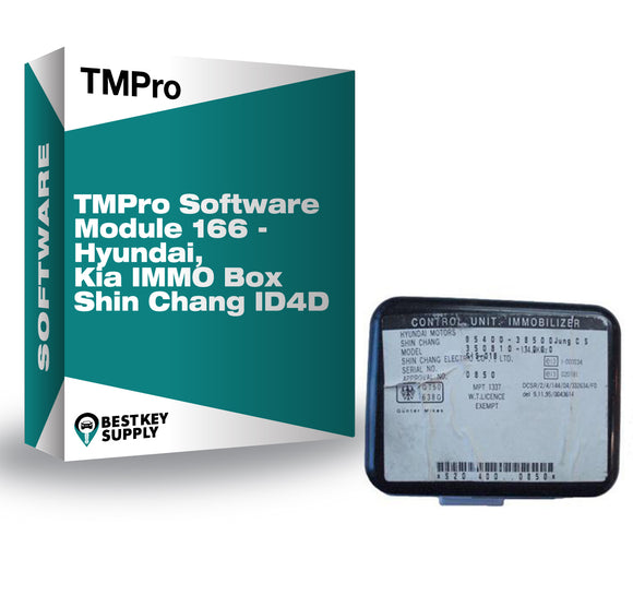 TMPro Software Module 166 - Hyundai, Kia IMMO Box Shin Chang ID4D