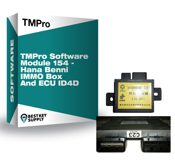 TMPro Software Module 154 - Hana Benni IMMO Box And ECU ID4D