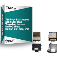 TMPro Software Module 153 Toyota Lexus IMMO Box ID4D 67 68 70 Software