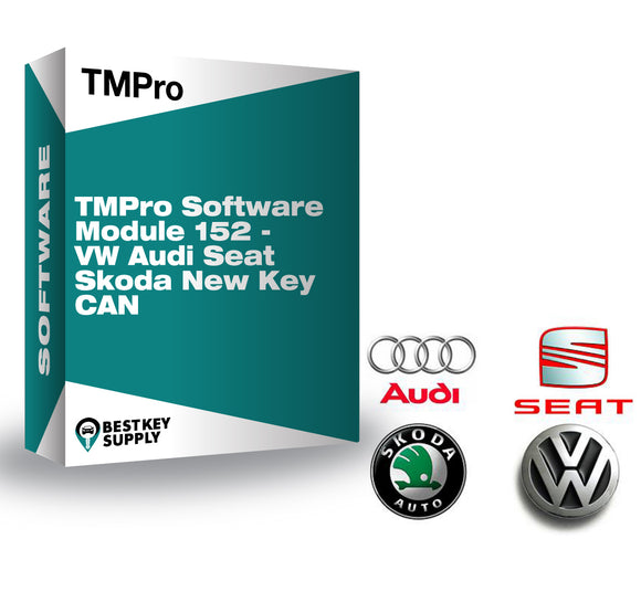 TMPro Software Module 152 - VW Audi Seat Skoda New Key CAN
