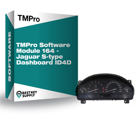 TMPro Software Module 164 - Jaguar S-type Dashboard ID4D