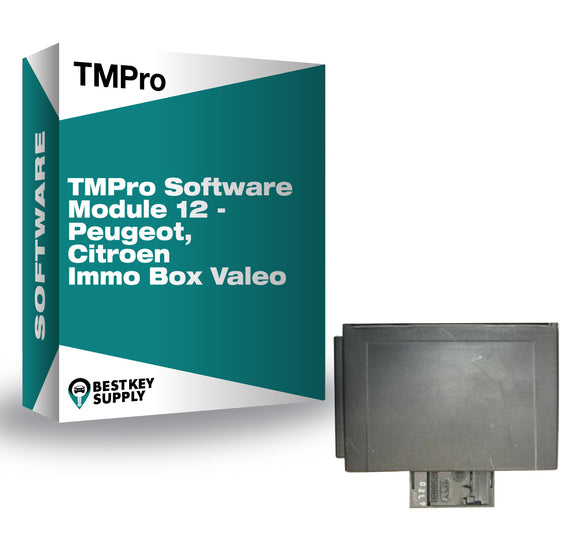 TMPro Software Module 12 - Peugeot, Citroen Immo Box Valeo
