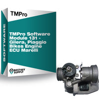TMPro Software Module 131 - Gilera, Piaggio Bikes Engine ECU Marelli