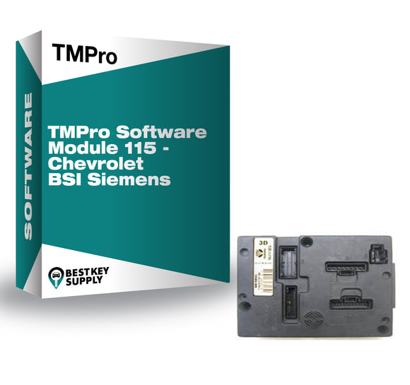 TMPro Software Module 115 - Chevrolet BSI Siemens