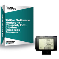 TMPro Software Module 11 - Peugeot, Fiat, Citroen Immo Box Siemens