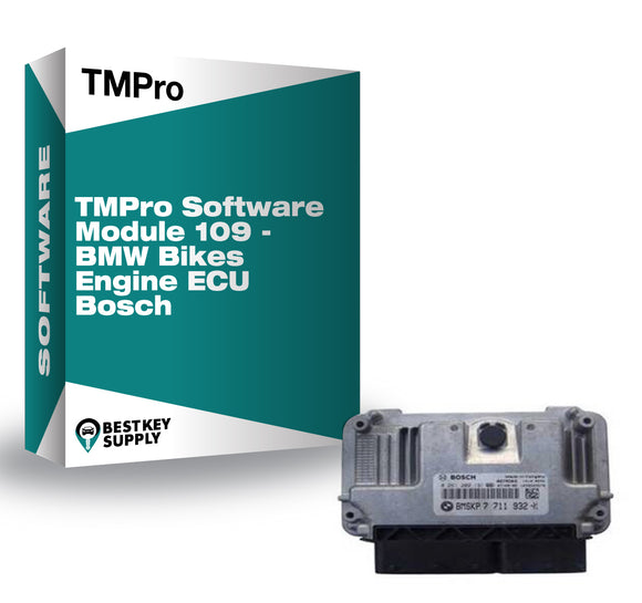 TMPro Software Module 109 - BMW Bikes Engine ECU Bosch