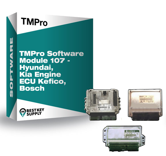 TMPro Software Module 107 - Hyundai, Kia Engine ECU Kefico, Bosch