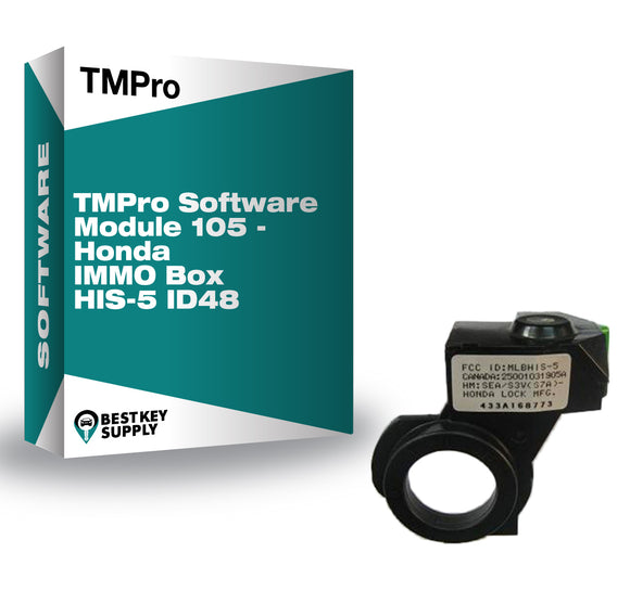 TMPro Software Module 105 - Honda IMMO Box HIS-5 ID48