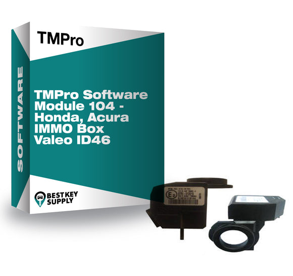 TMPro Software Module 104 - Honda, Acura IMMO Box Valeo ID46
