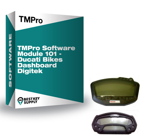 TMPro Software Module 101 - Ducati Bikes Dashboard Digitek