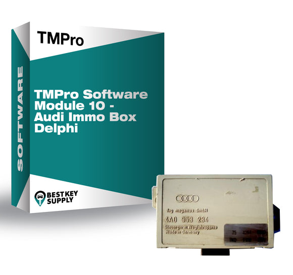 TMPro Software Module 10 - Audi Immo Box Delphi
