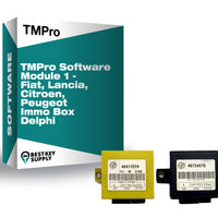 TMPro Software Module 1 - Fiat, Lancia, Citroen, Peugeot Immo Box Delphi