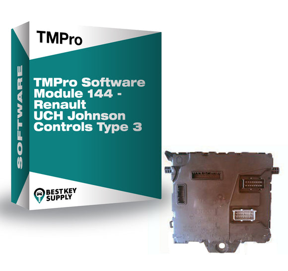 TMPro Software Module 144 - Renault UCH Johnson Controls Type 3