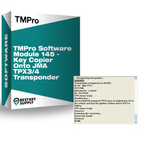 TMPro Software Module 145 - Key Copier Onto JMA TPX3/4 Transponder