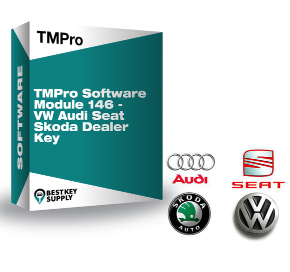 TMPro Software Module 146 - VW Audi Seat Skoda Dealer Key