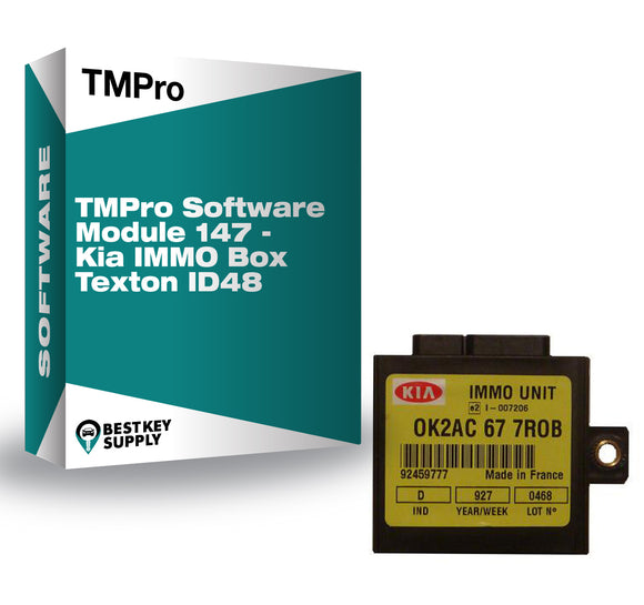 TMPro Software Module 147 - Kia IMMO Box Texton ID48