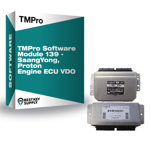 TMPro Software Module 139 - SsangYong, Proton Engine ECU VDO