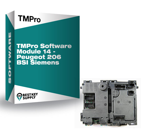 TMPro Software Module 14 - Peugeot 206 BSI Siemens