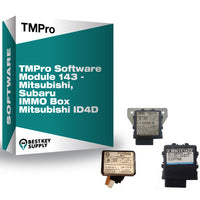 TMPro Software Module 143 - Mitsubishi, Subaru IMMO Box Mitsubishi ID4D