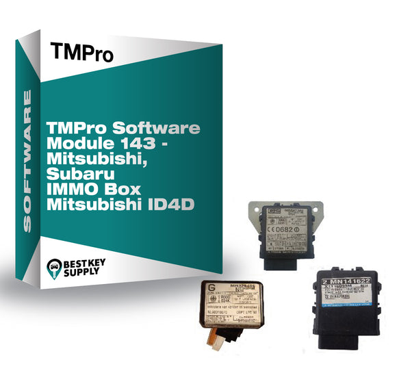 TMPro Software Module 143 - Mitsubishi, Subaru IMMO Box Mitsubishi ID4D