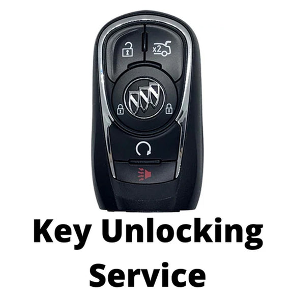 Buick Lacrosse Smart Key HYQ4EA Unlocking Service