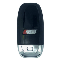 Audi 2008-2018 OEM 4 Button Remote With Comfort Access IYZFBSB802 | Grade B S8 Back Smart Key