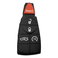 Brand New Button Pad Replacement For Chrysler / Dodge Jeep Ram Fobik (V3) 5 W/ Trunk Key Shell