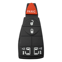 Brand New Button Pad Replacement For Chrysler / Dodge Jeep Ram Fobik (V8) 5 W/ Side Door Key Shell