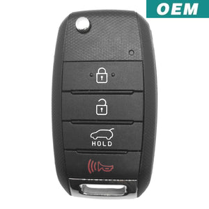 Kia Sportage 4 Button Flip Key 2016-2018 FCC: TQ8-RKE-4F27 PN: 95430-D9100 (OEM)