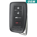 Lexus Hyq14Fba 4 Button Hatch Oem Shell Key