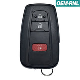 Toyota Prius 3 Button Smart Key 2016-2020 FCC: HYQ14FBC (OEM)