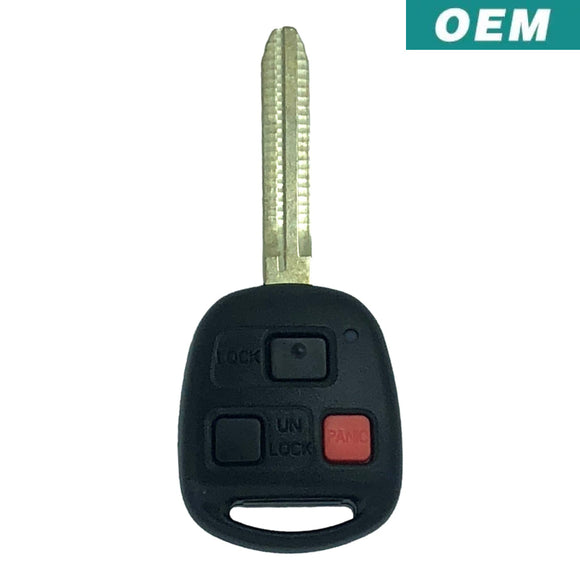 Toyota Fj Cruiser 2015-2020 Oem 3 Button Remote Head Key