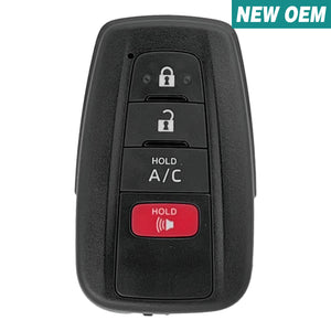 New Toyota Prius Prime 2021-2022 Oem 4 Button Smart Key Hyq14Fla